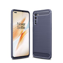 OnePlus Nord Carbon Fibre TPU Case Slim Shockproof Cover Navy