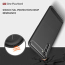 OnePlus Nord Carbon Fibre TPU Case Slim Shockproof Cover Navy
