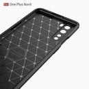 OnePlus Nord Carbon Fibre TPU Case Slim Shockproof Cover Navy