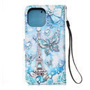iPhone 13 Pro Case Designer PU (EiffelTower)