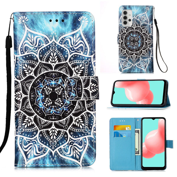 Samsung A32 5G Case Designer PU (Mandala)