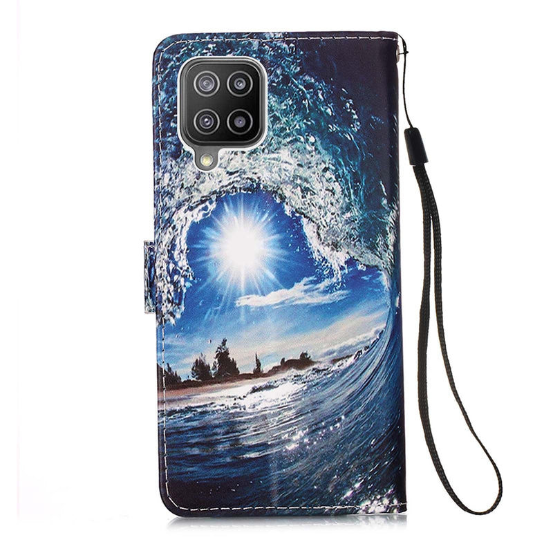 Samsung M32 Case Designer PU (SeaWave)