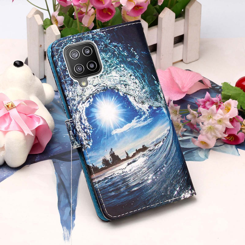 Samsung A22 4G Case Designer PU (SeaWave)