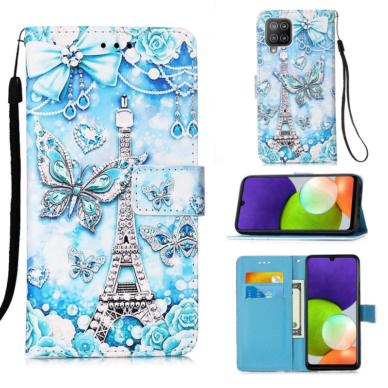 Samsung A22 4G Case Designer PU (EiffelTower)