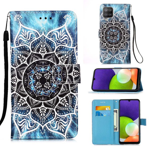 Samsung M32 Case Designer PU (Mandala)