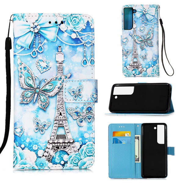 Samsung Galaxy S22+ Case Designer PU (EiffelTower)