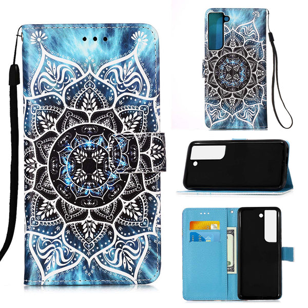 Samsung Galaxy S22 Case Designer PU (Mandala)