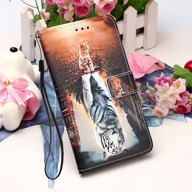Samsung Galaxy S22 Case Designer PU (Cat&Tiger)
