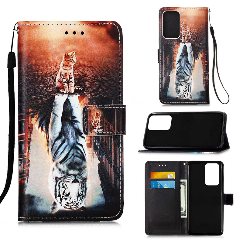 Samsung A53 5G Case Designer PU (Cat&Tiger)