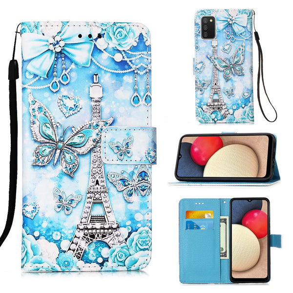 Samsung A03s Case Designer PU (EiffelTower)