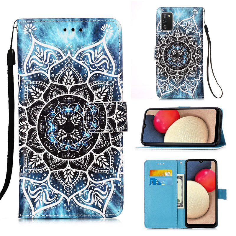 Samsung A02S Case Designer PU (Mandala)
