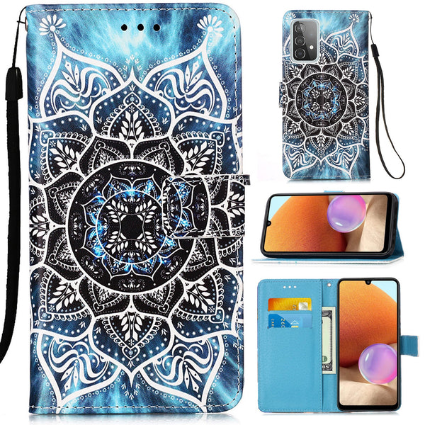 Samsung A32 4G Case Designer PU (Mandala)