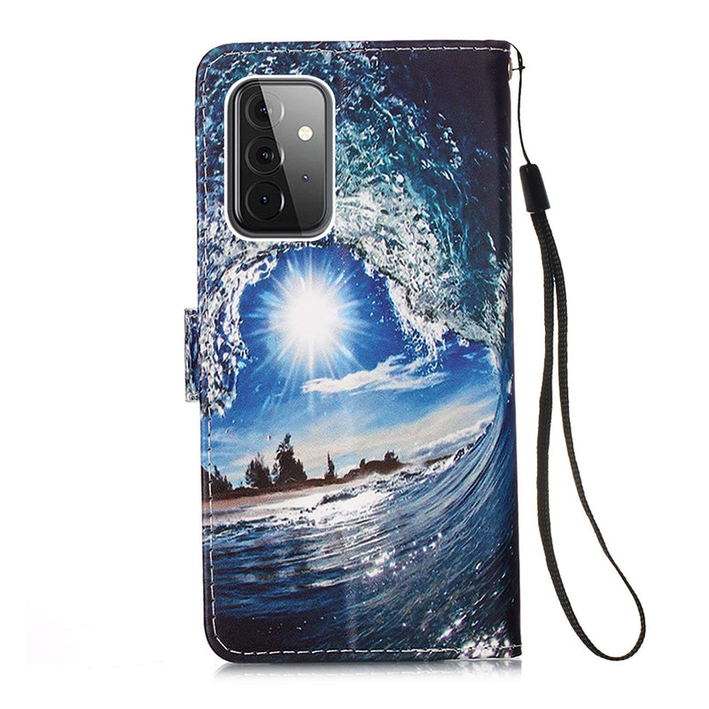 Samsung A72 Case Designer PU (SeaWave)