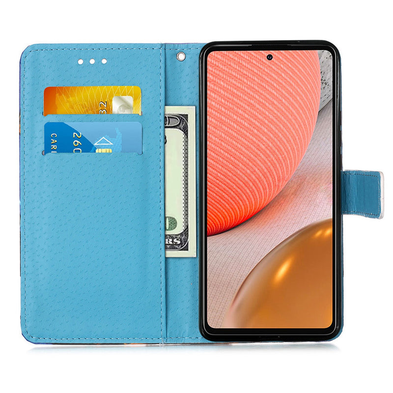 Samsung A72 Case Designer PU (SeaWave)