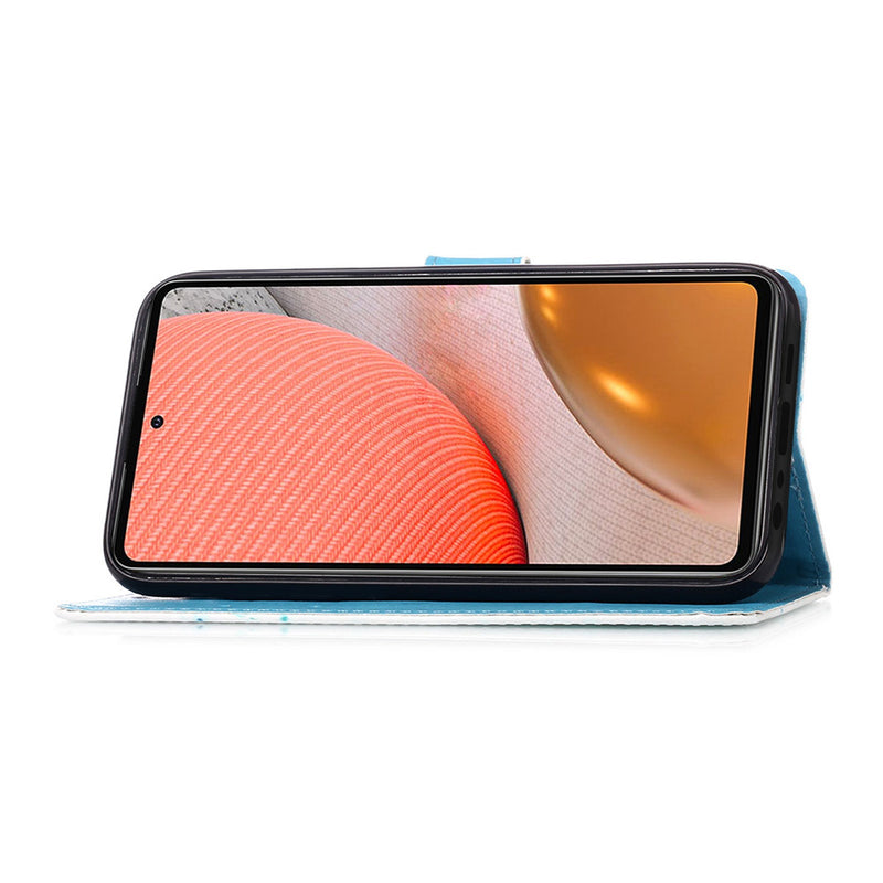 Samsung A72 Case Designer PU (SeaWave)