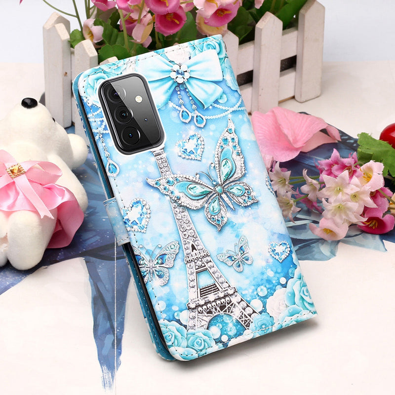 Samsung A72 Case Designer PU (EiffelTower)