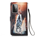 Samsung A72 Case Designer PU (Cat&Tiger)