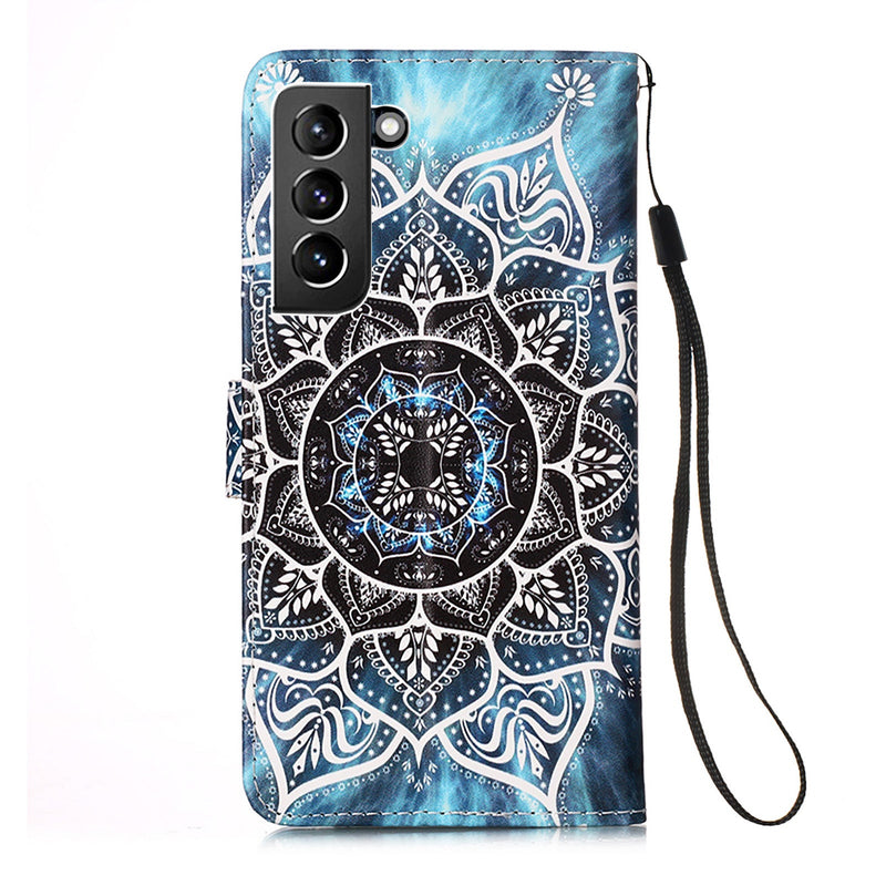 Samsung S21 Plus Case Designer PU (Mandala)