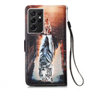 Samsung S21 Ultra Case Designer PU (Cat&Tiger)