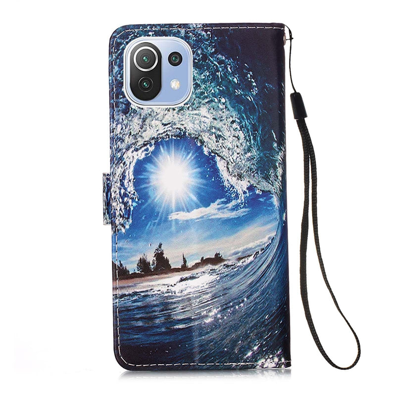 Xiaomi Mi 11 Lite 5G Case Designer PU (SeaWave)
