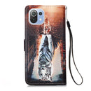 Xiaomi Mi 11 Lite 5G Case Designer PU (Cat&Tiger)
