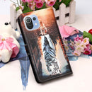Xiaomi Mi 11 Lite 5G Case Designer PU (Cat&Tiger)