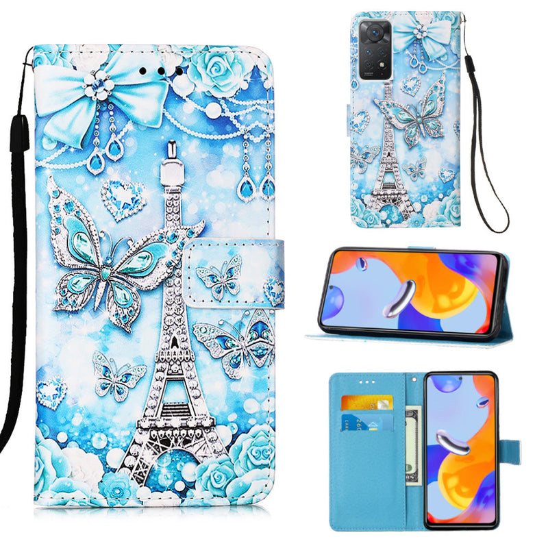 Xiaomi Redmi Note 11 Pro Case Designer PU (EiffelTower)