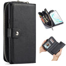 Samsung Note 10 Case Zipper Wallet (Black)