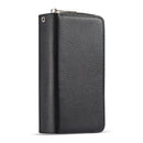 Samsung Note 10 Case Zipper Wallet (Black)