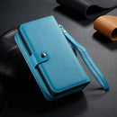 Samsung Note 10 Case Zipper Wallet (LightBlue)
