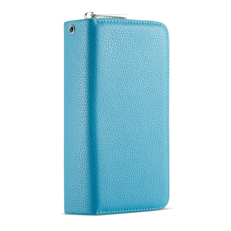 Samsung S10E Case Zipper Wallet (LightBlue)