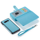 Samsung S10E Case Zipper Wallet (LightBlue)