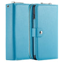 Samsung S20 Plus Case Zipper Wallet (LightBlue)