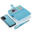Samsung S20 Plus Case Zipper Wallet (LightBlue)