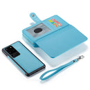 Samsung S20 Ultra Case Zipper Wallet (LightBlue)