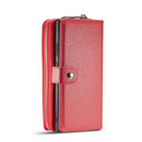 Samsung S21 Plus Case Zipper Wallet (Red)