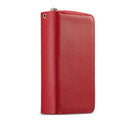 Samsung S9 Case Zipper Wallet (Red)