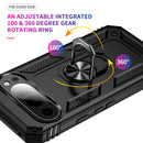 Google Pixel 9 Pro Military Armour Ring Case [Black]