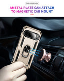 Google Pixel 9 Pro Military Armour Ring Case [Gold]