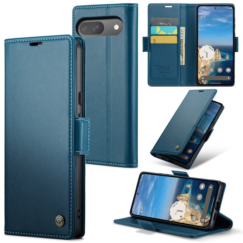 Google Pixel 9 Pro CaseMe Retro Wallet Case [Navy]