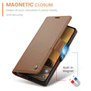 Google Pixel 9 Pro CaseMe Retro Wallet Case [Brown]