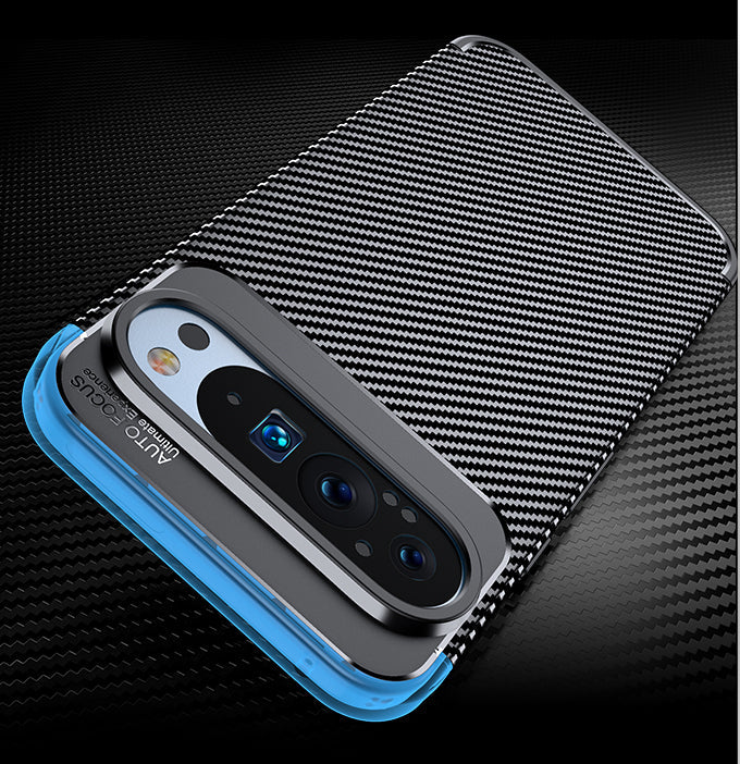 Google Pixel 9 Pro Carbon Fibre Back Case [Black]