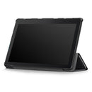 Lenovo Tab E10 TB-X104F Tri-Fold PU Case [Black]