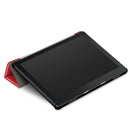 Lenovo Tab E10 TB-X104F Tri-Fold PU Case [Red]
