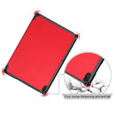 Lenovo Tab E10 TB-X104F Tri-Fold PU Case [Red]