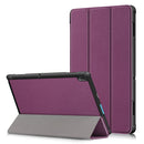Lenovo Tab E10 TB-X104F Tri-Fold PU Case [Purple]