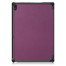 Lenovo Tab E10 TB-X104F Tri-Fold PU Case [Purple]