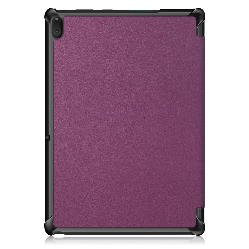 Lenovo Tab E10 TB-X104F Tri-Fold PU Case [Purple]