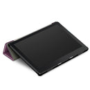 Lenovo Tab E10 TB-X104F Tri-Fold PU Case [Purple]