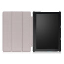 Lenovo Tab E10 TB-X104F Tri-Fold PU Case [Black]